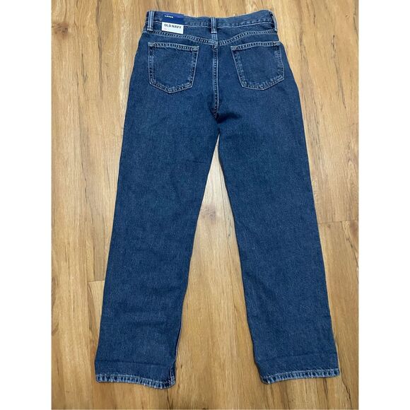Old Navy Girls 14 Loose Built in Adjustable Waist NEW Distressed Jeans - Picture 5 of 5